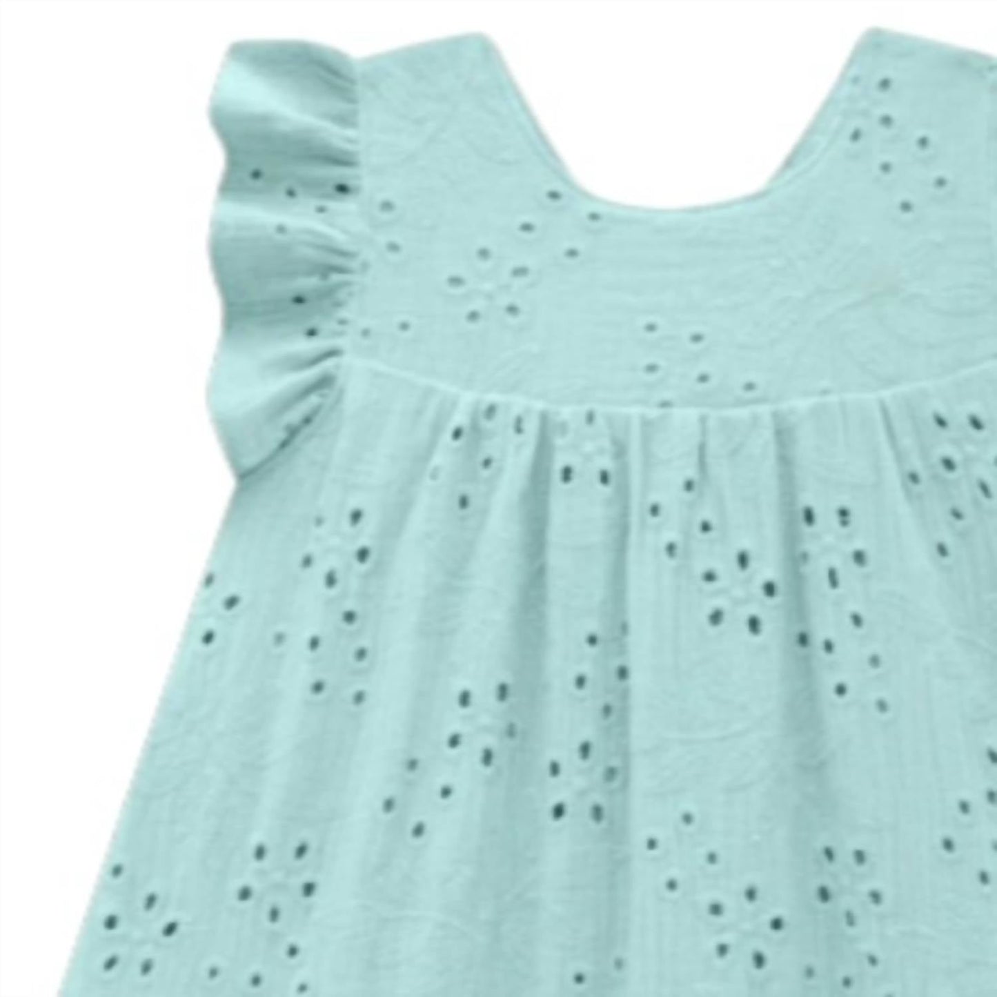 Milon - Girls Ruffled Sleeve Dress