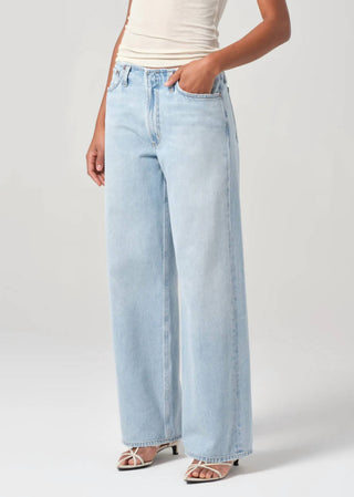 Agolde - Calça Jeans Lex Wide Leg