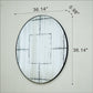 Round Wall-Mounted Mirror