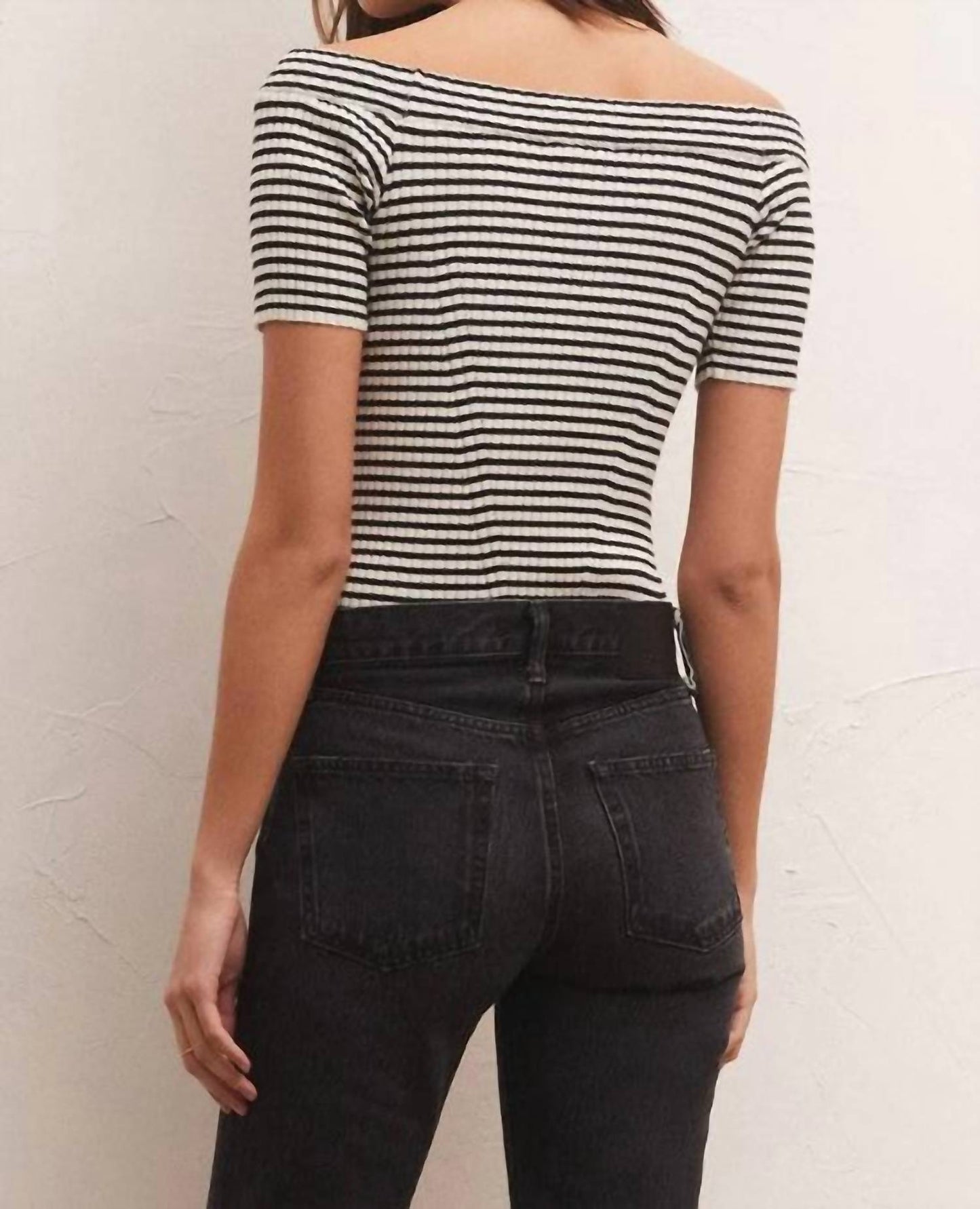 Z Supply - Birdie Off Shoulder Stripe Top
