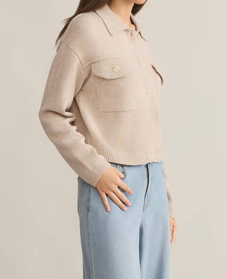 Z Supply - Jaqueta de malha Carmel