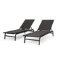 Finn Contemporary Chaise Lounge for Outdoor Relaxation