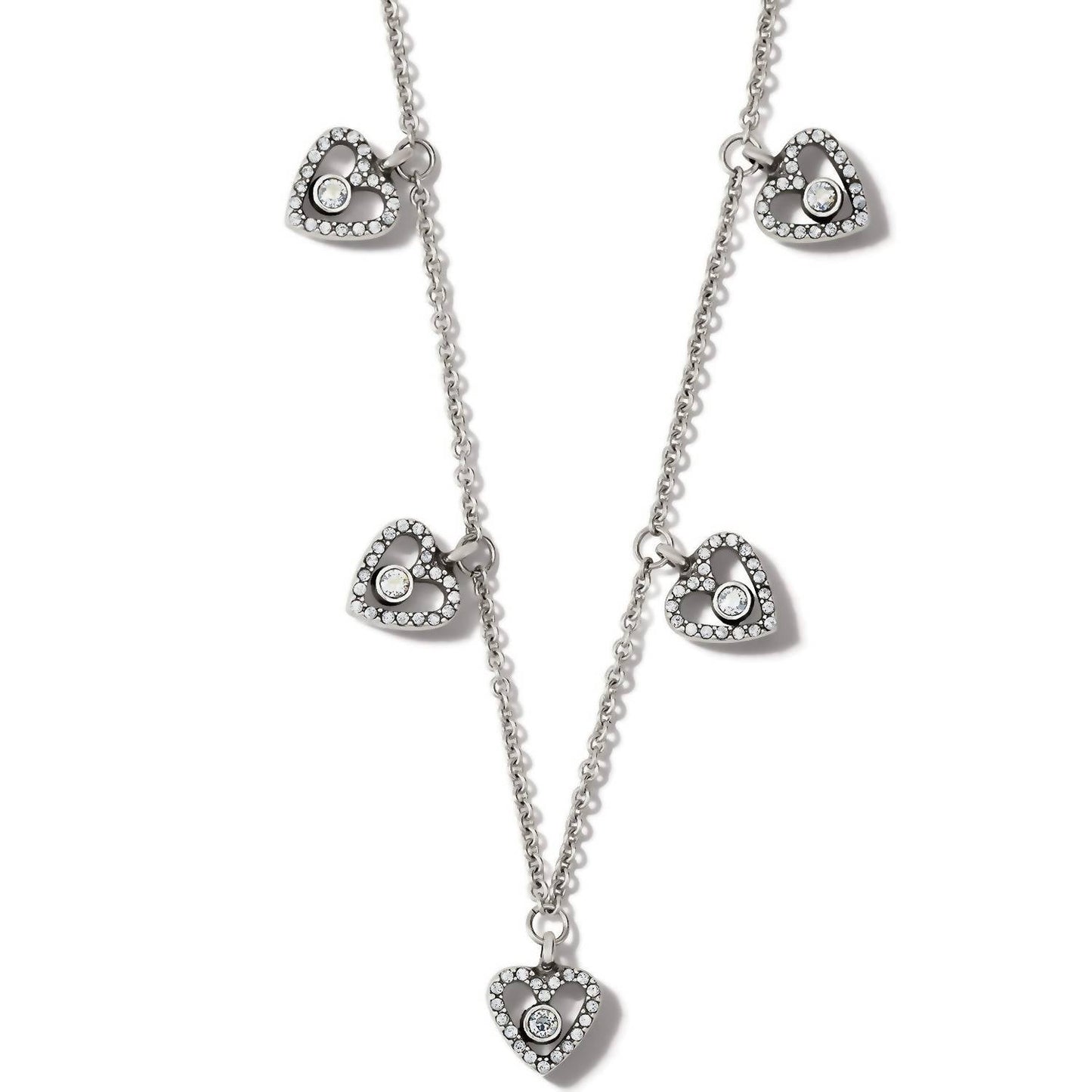 Brighton - Women's Illumina Petite Heart Collar Necklace