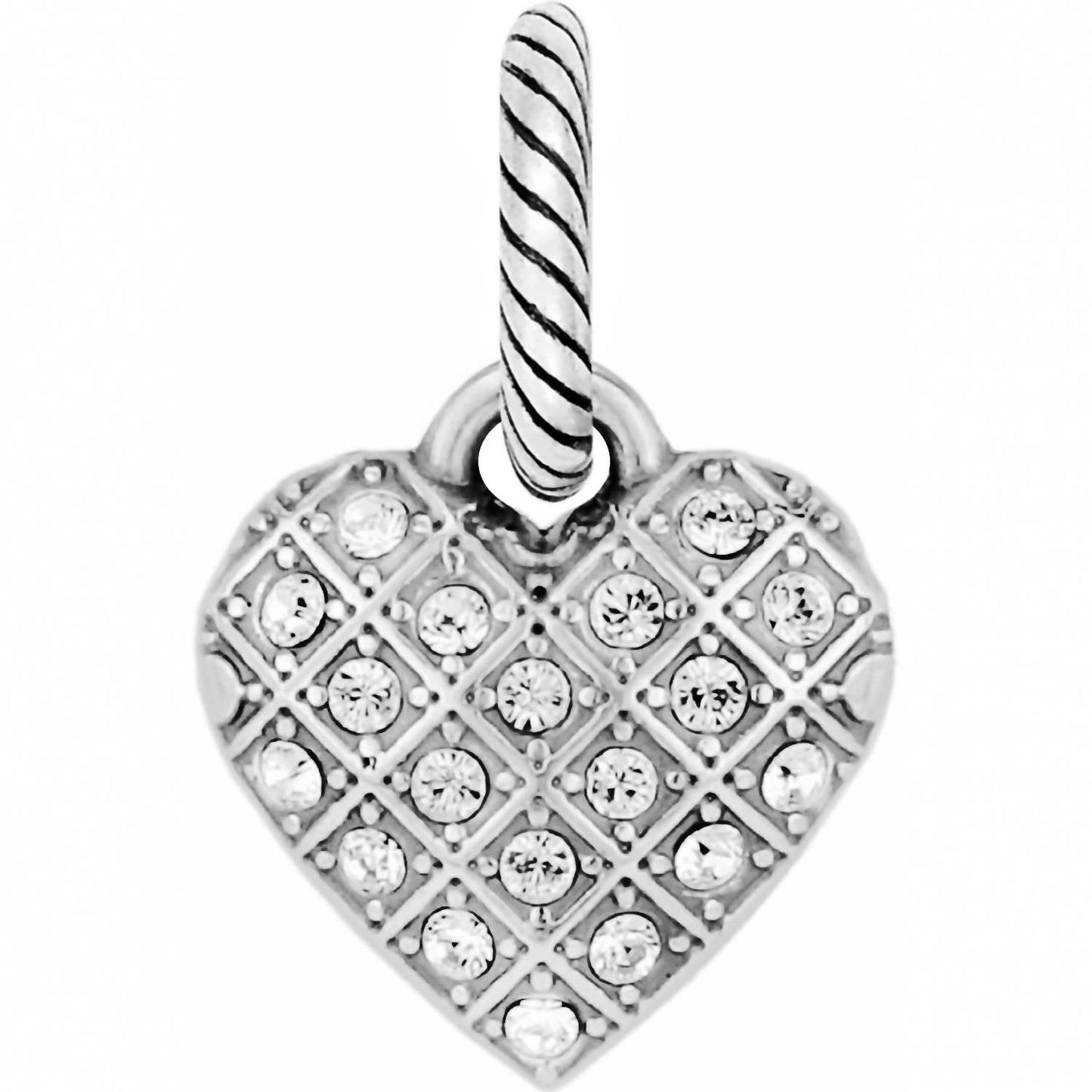Brighton - Diamond Heart Charm
