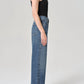 Agolde - Dame High Rise Wide Leg Petite Jean