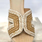 Chocolat Blu - Women's Gen Raffia Sandal