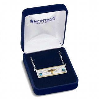 Montana Silversmiths - Colar Longhorn Trails