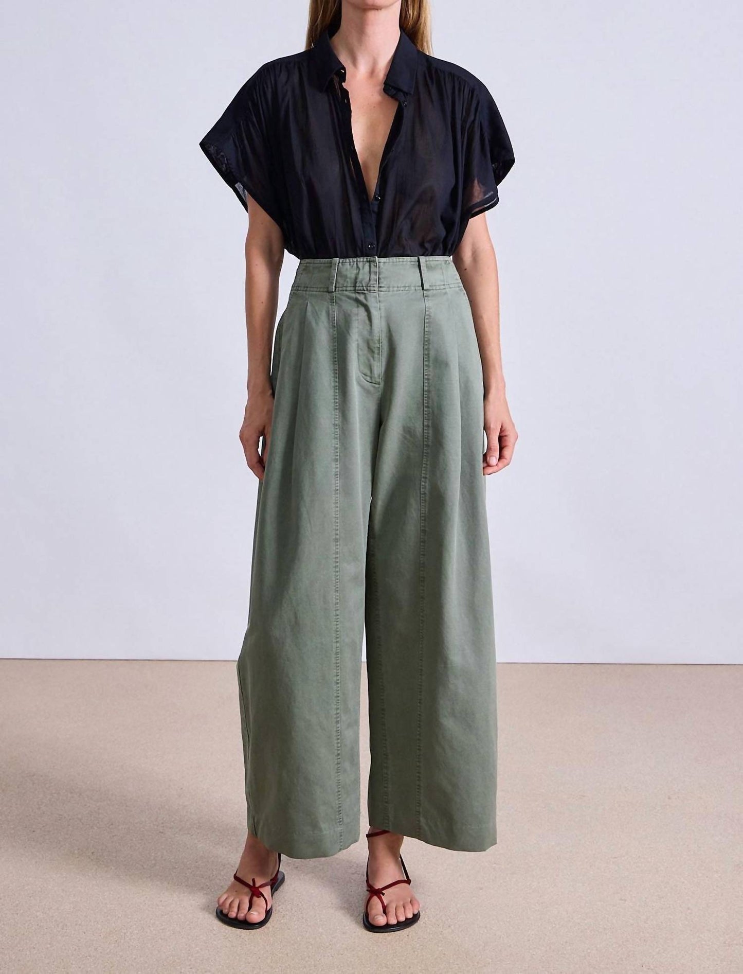 Apiece Apart - Cropped Cybil Trouser