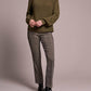 Tribal - Cable Knit Mock Neck Sweater