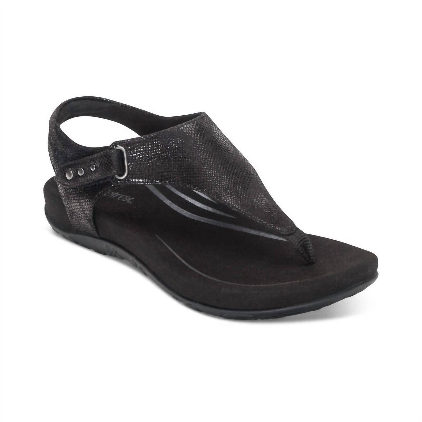 Aetrex - Ellie Adjustable Quarter Strap Sandal