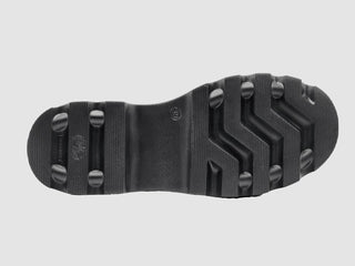 Kcr Group - Botas Chelsea de couro com isolamento térmico e zíper para mulheres