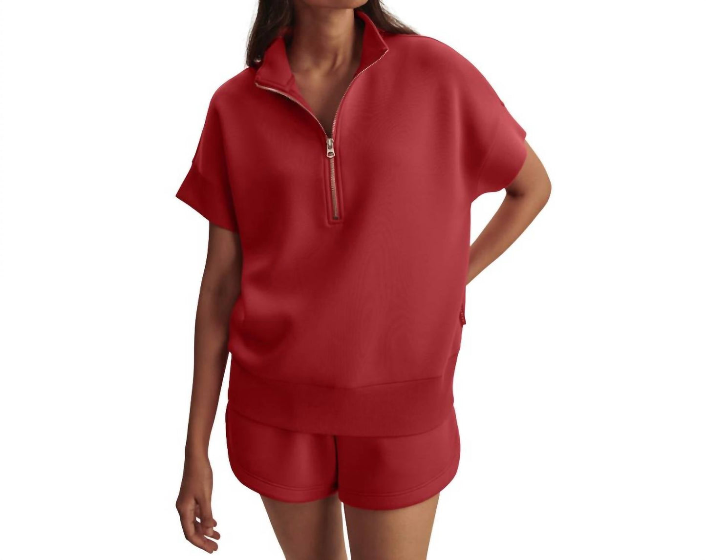 Varley - Ritchie Short Sleeve Sweat