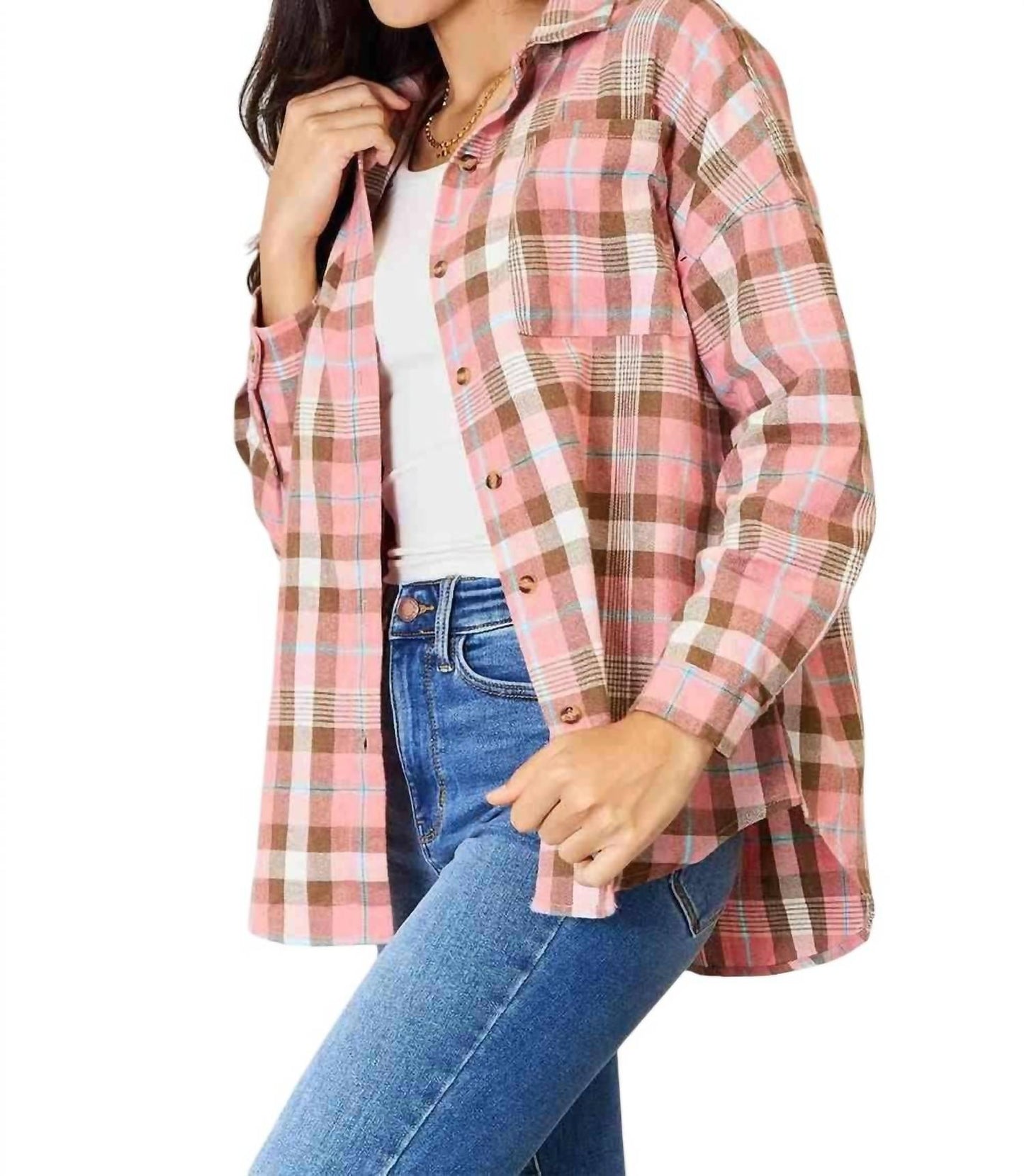 Double Take - Timeless Plaid Shirt