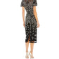 Mac Duggal - Beaded Jewel Neck Dress