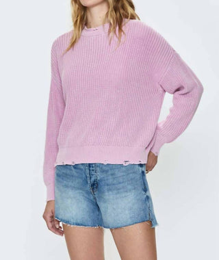 Pistola - Suéter Eva Gola Redonda