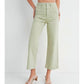 Just Black Denim - High Rise Patch Pocket Wide Leg Jeans