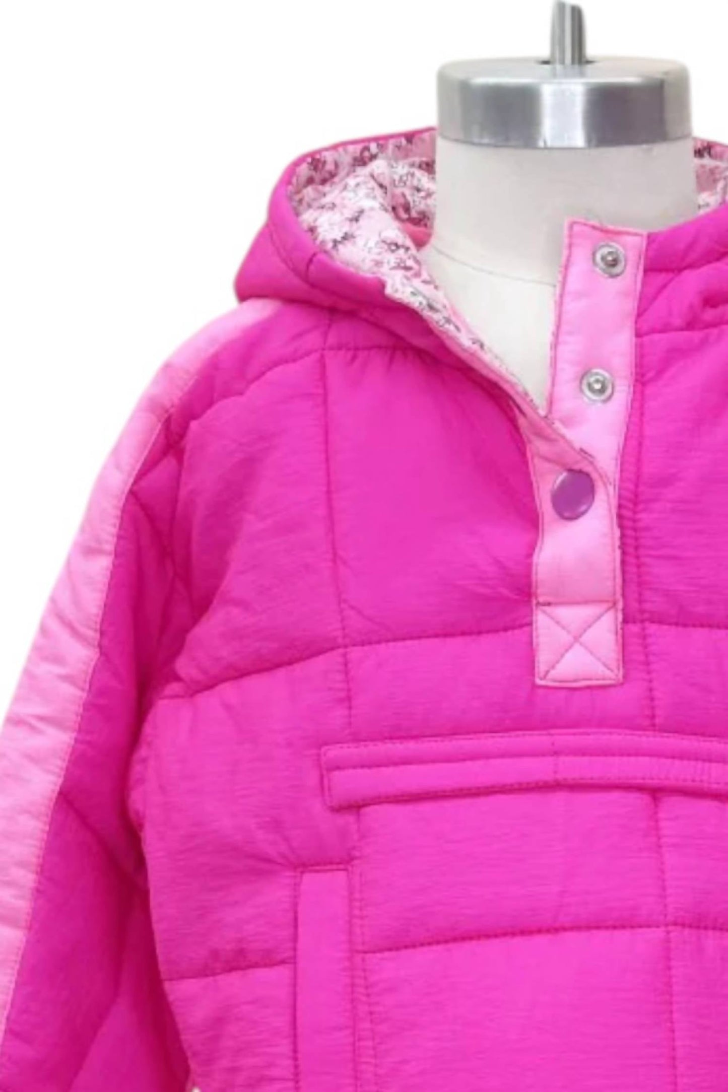 Oddi - Girls Snuggle Stitch Puff Jacket