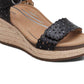 Aetrex - Women's Sydney Cutout Espadrille Wedge