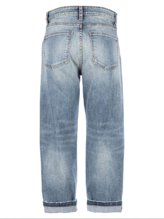 Kut From The Kloth - Calça jeans curta Sienna Baggy Boyfriend