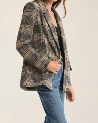 Z Supply - Blazer xadrez relaxado Kingston