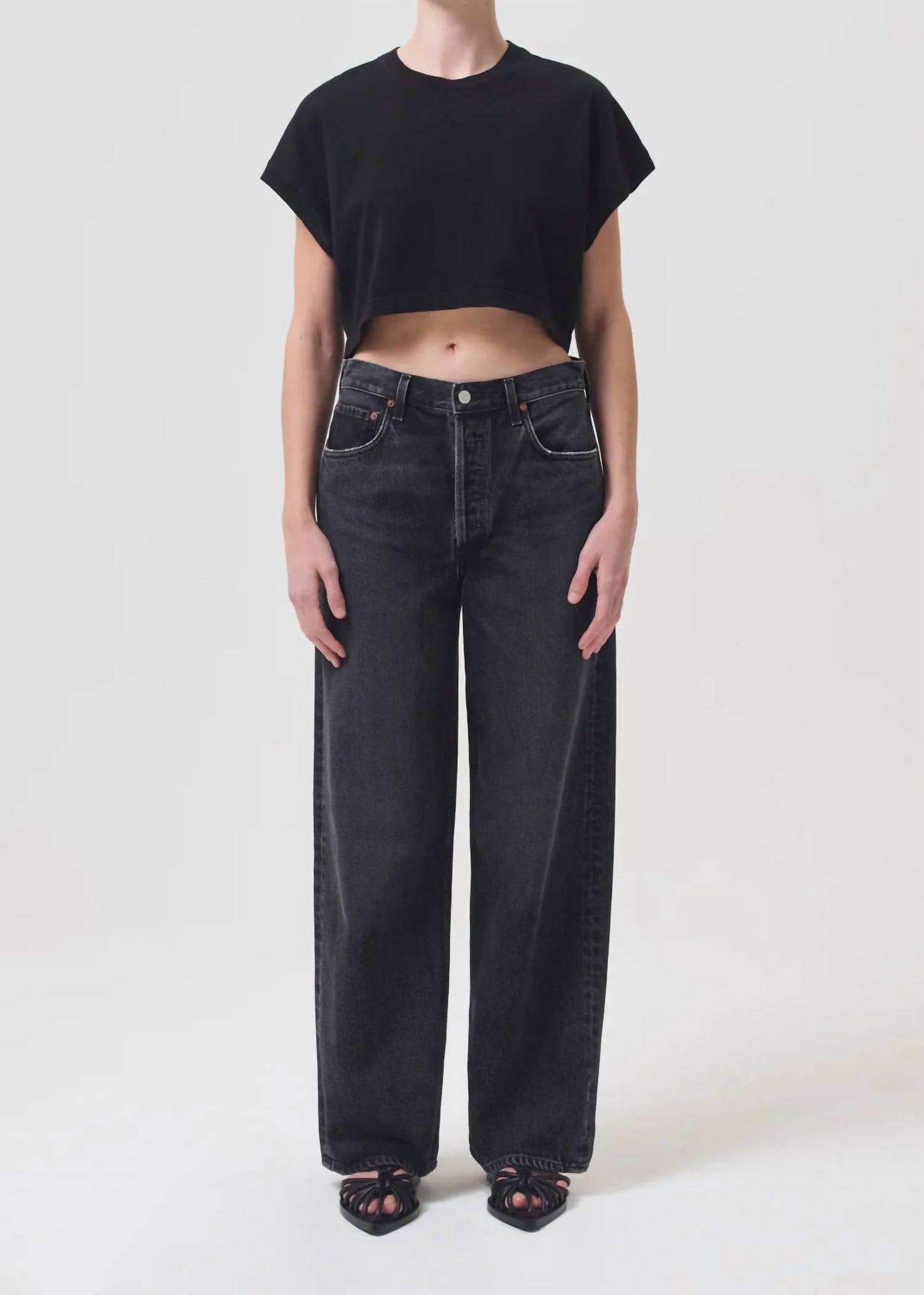 Agolde - Aiden Shot Sleeve Tee