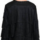 Ali Miles - Faux Suede Fringe Jacket