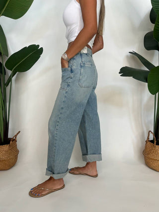Free People - Palmer Cuffed Jeans