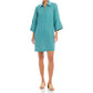 Karen Kane - Cuffed Sleeve Linen Dress