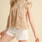 &Merci - Morning Sun Eyelet Top