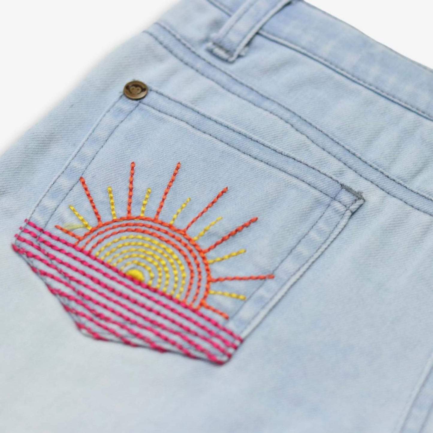 Appaman - Girls Rhodes Denim Shorts