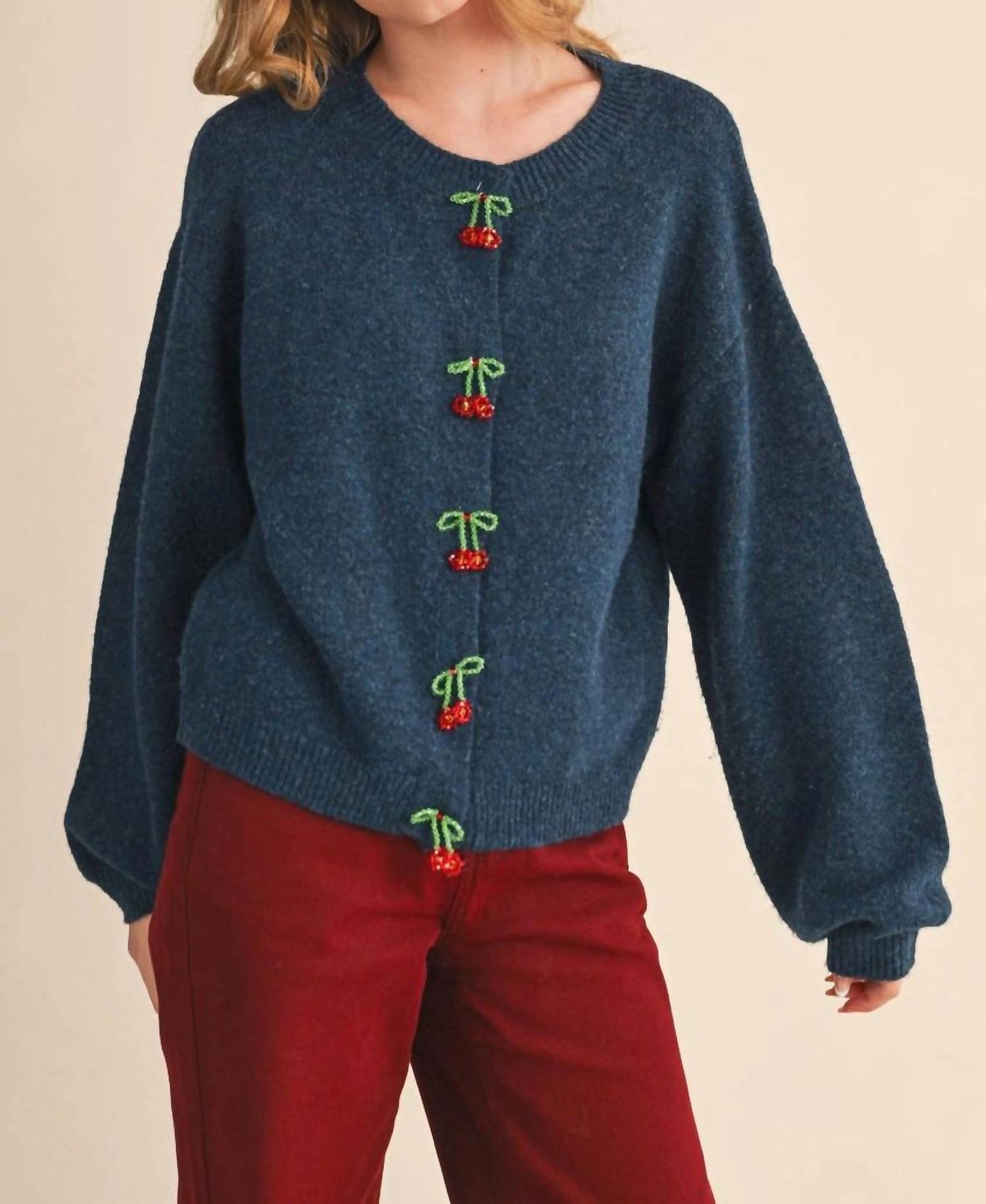 &Merci - Reeve Beaded Cardigan