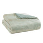 Vesta Gold Satin Circle-Quilted 7-Piece Comforter Set