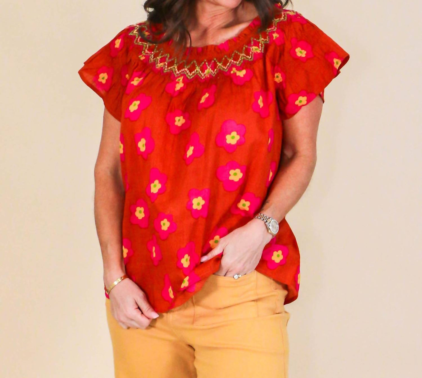 Ivy Jane - Smocked Top