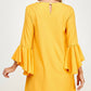 2 Hearts Apparel - Bell Sleeve Shift Dress