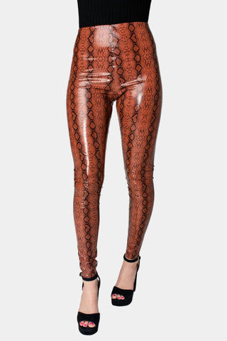 Buddylove - Legging Mila de couro vegano envernizado
