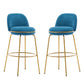 Rio Claro Indoor Upholstered Barstool Set of 2