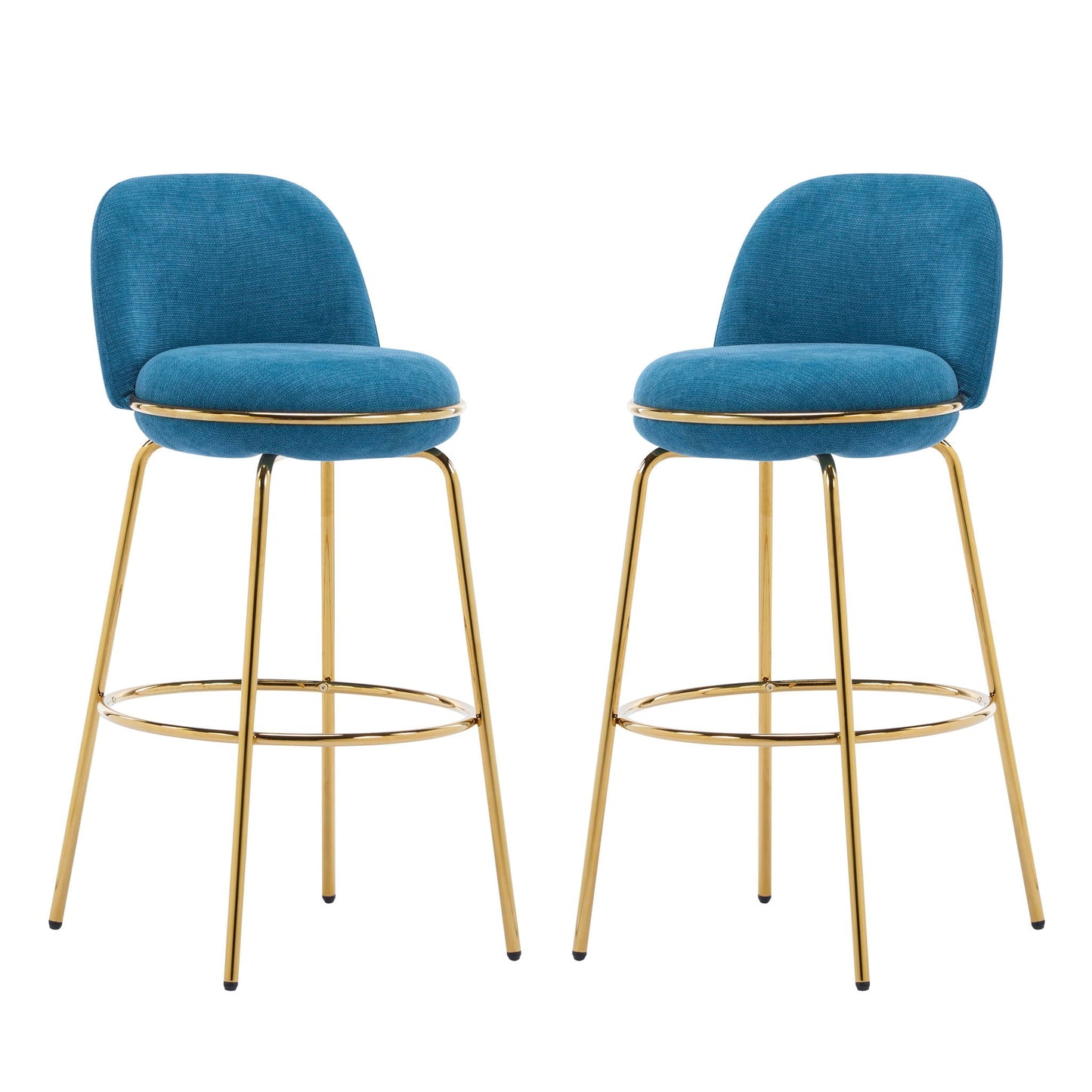 Rio Claro Indoor Upholstered Barstool Set of 2