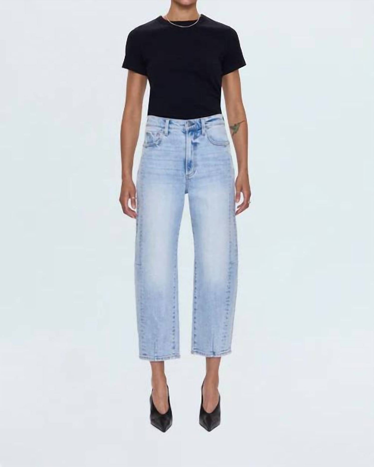 Pistola - Eli Barrel-shaped Bowed Leg Jeans