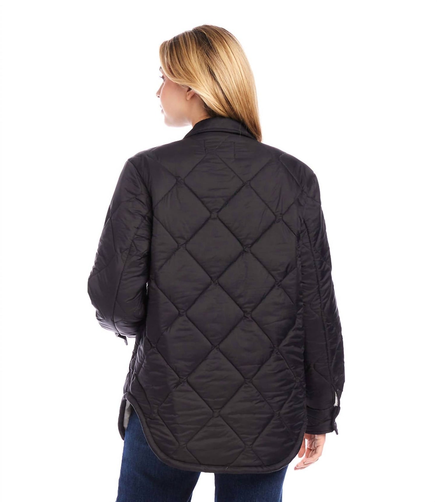 Karen Kane - Faux Fur Quilted Jacket