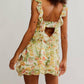 Free People - Vestido curto Bali Flora