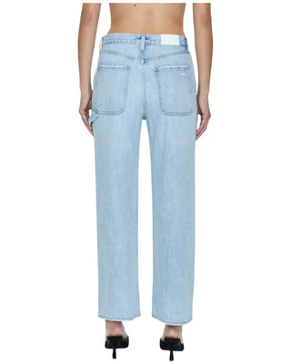 Pistola - Calça Jeans Bobbie Carpenter Solta com Cintura Média e Tornozelo