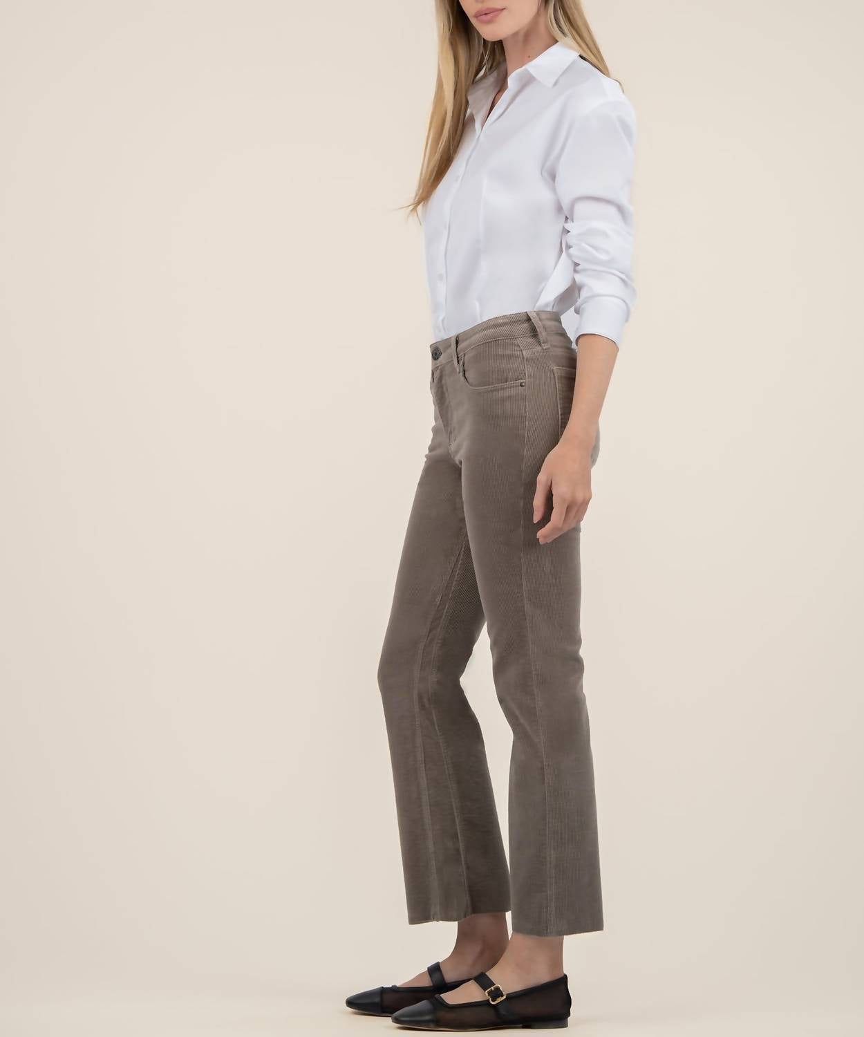Kut From The Kloth - Kelsey Mid Rise Ankle Flare Jeans