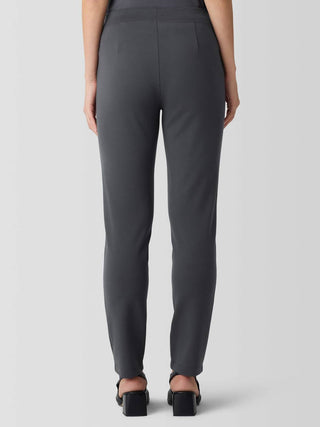 Eileen Fisher - Calça Flex Ponte Slim Lavável
