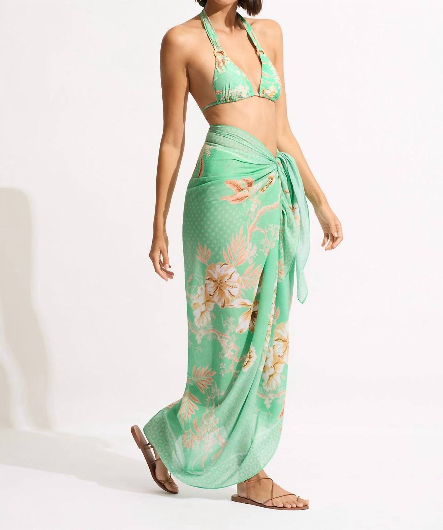 Mint - Women's All In One Beach Sarong
