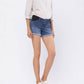 Judy Blue - Mid-rise Cuffed Comfort Waist Maternity Shorts