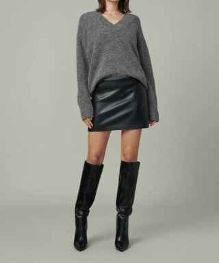 Joe'S Jeans - Minissaia de couro vegana