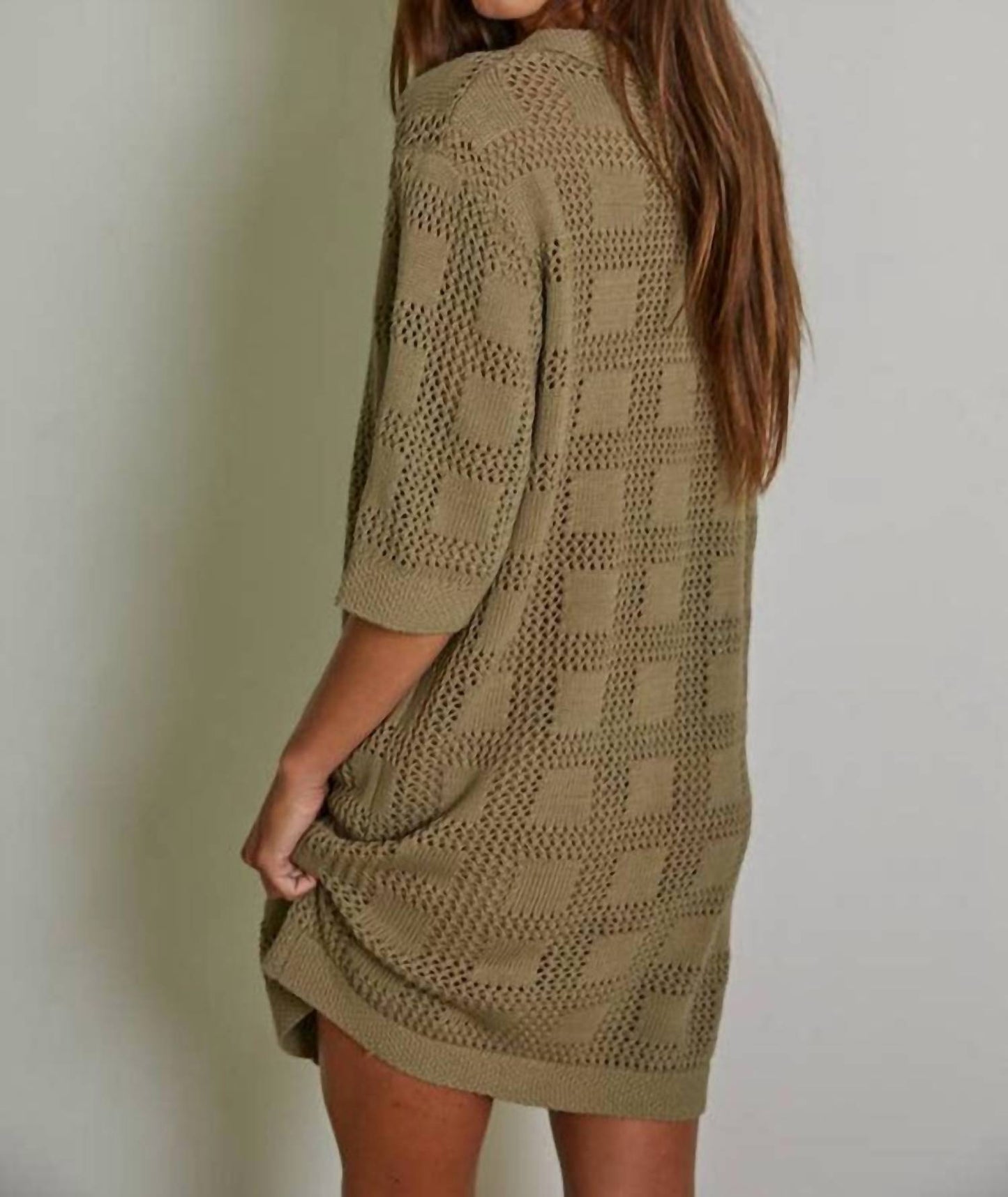 By Together - Sweater Cardigan Mini Dress