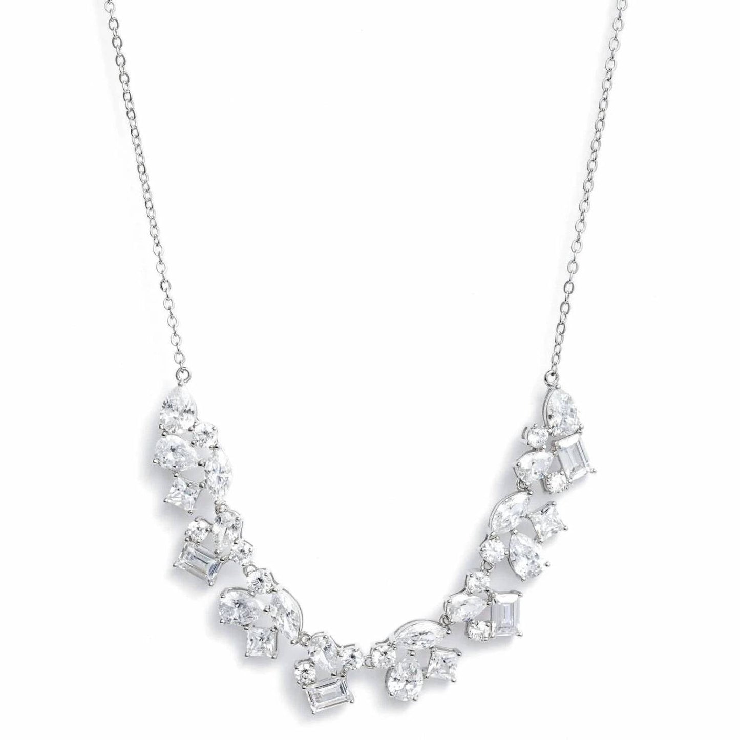 Nordstrom - Women's Cubic Zirconia Cluster Collar Necklace