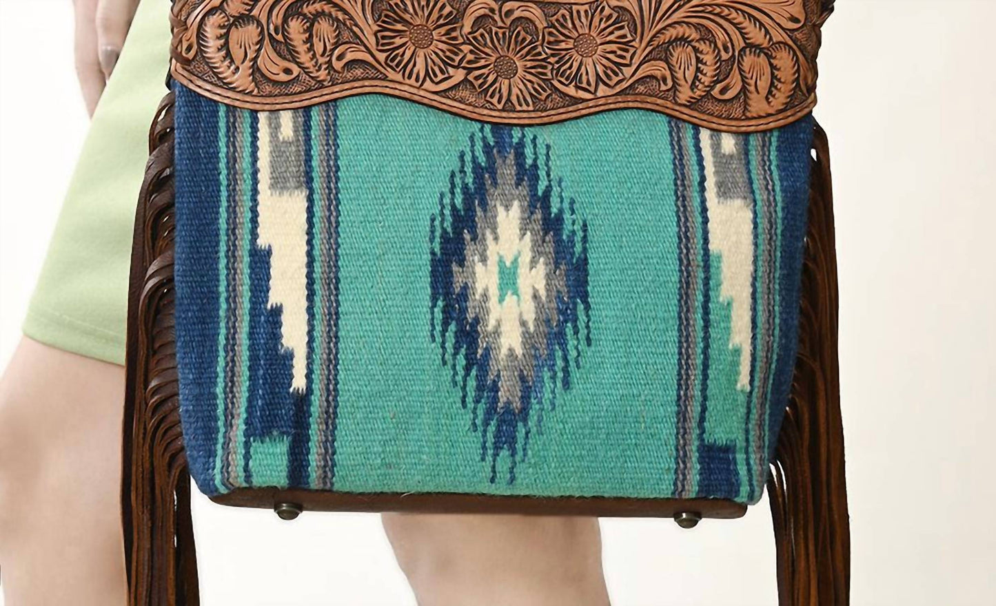 American Darling - Women's Clutch Hand Tooled Handbag