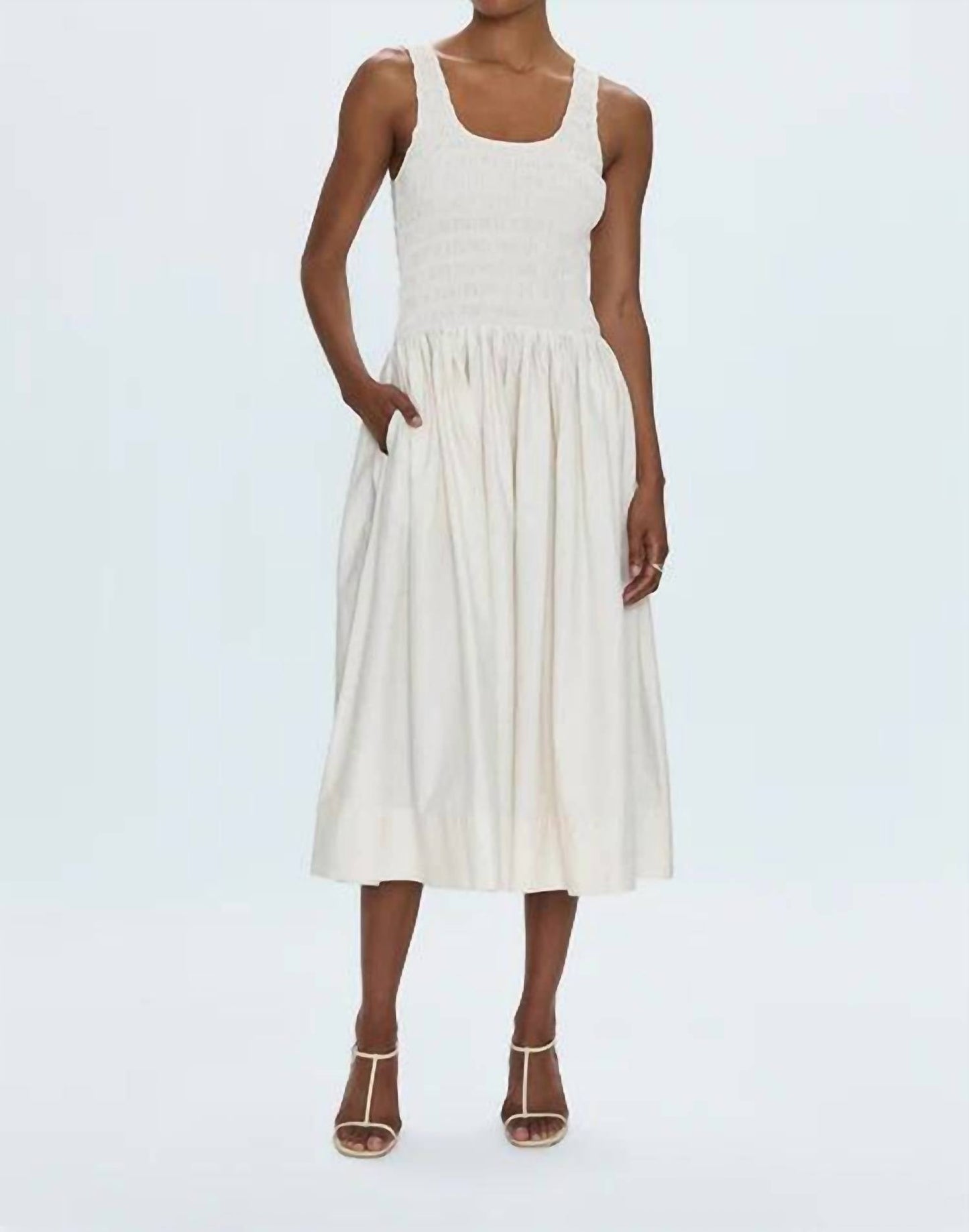 Pistola - Alessia Smocked Drop Waist Dress